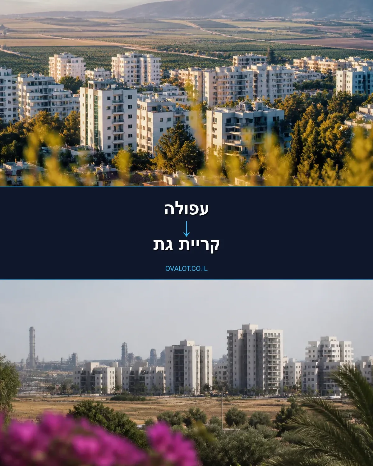 הובלות בתים פרטיים מעפולה לקריית גת