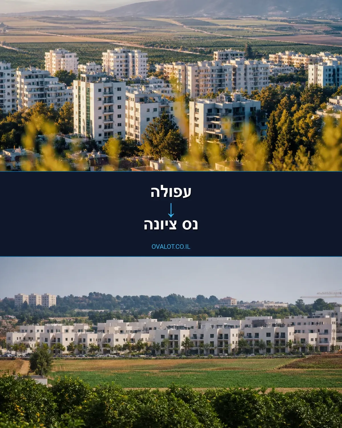 הובלות עם מנוף מעפולה לנס ציונה