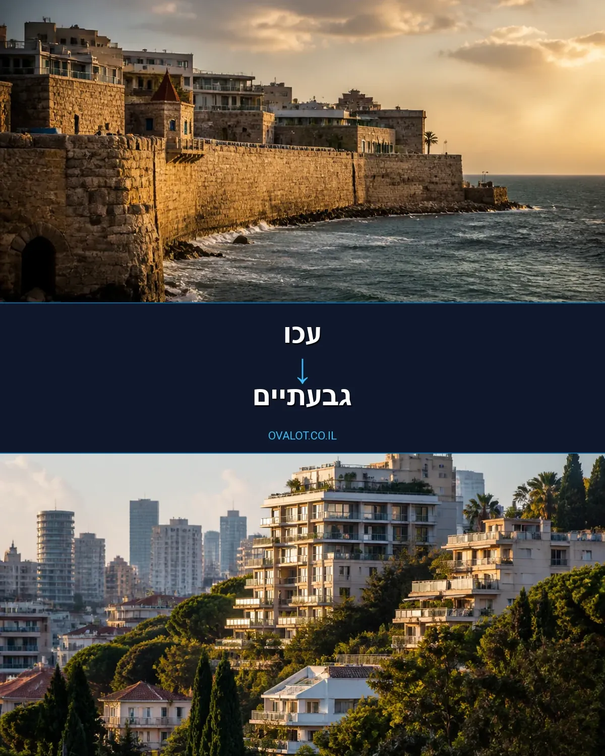 הובלות דירה מעכו לגבעתיים