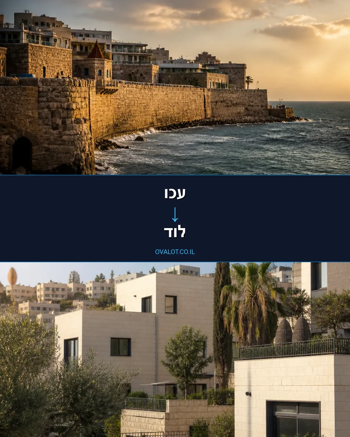 הובלות דירה מעכו ללוד