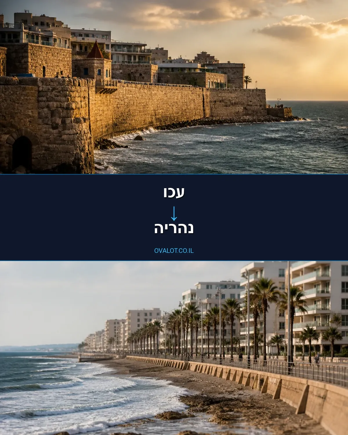 הובלות ציוד כבד מעכו לנהריה