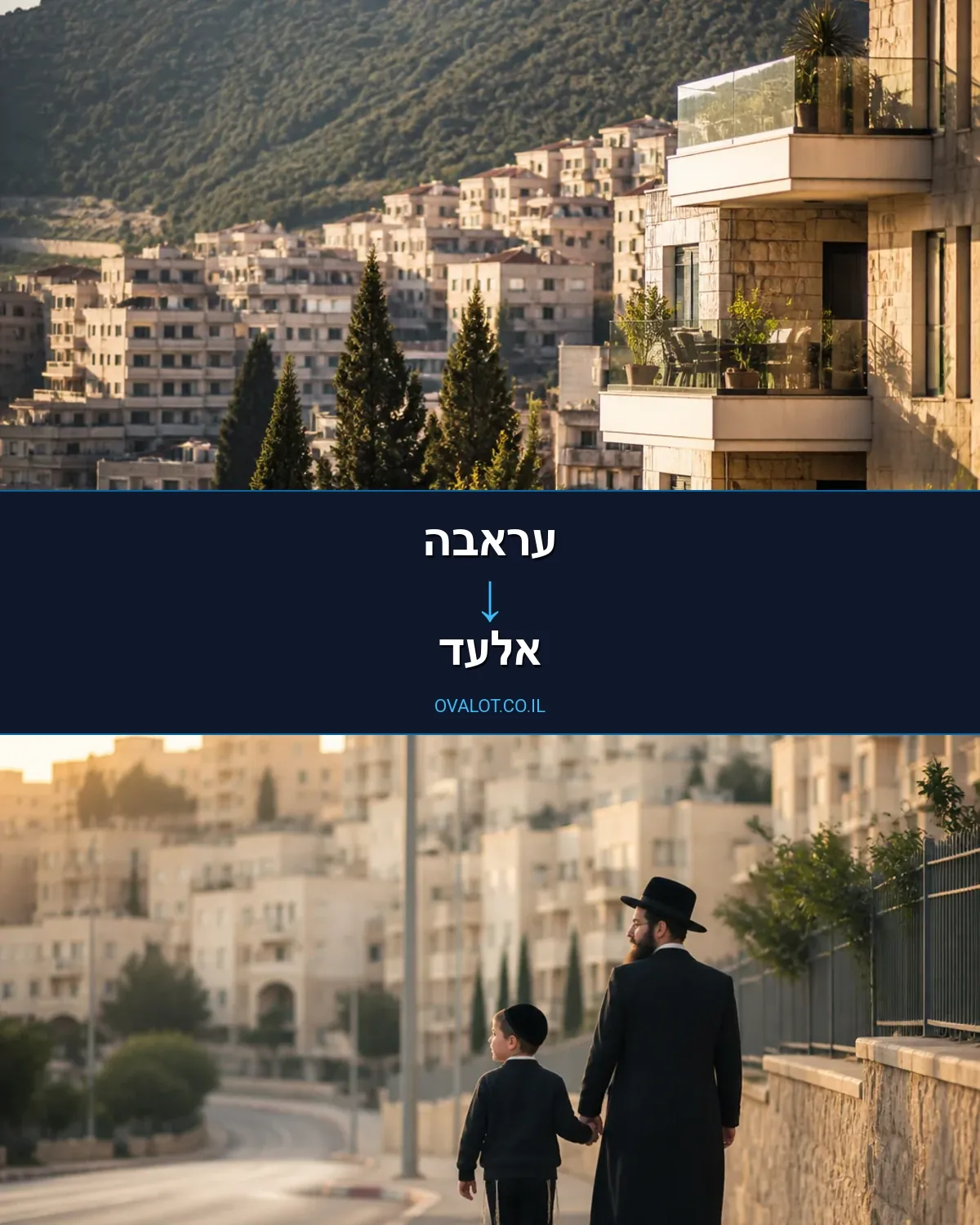 הובלות דירה מעראבה לאלעד