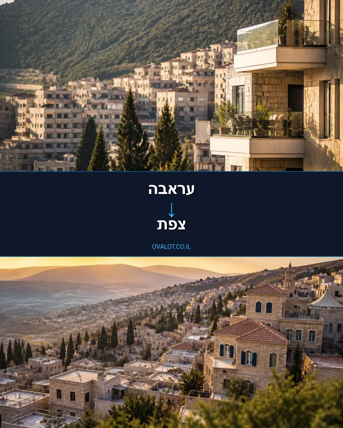 הובלות דירה מעראבה לצפת