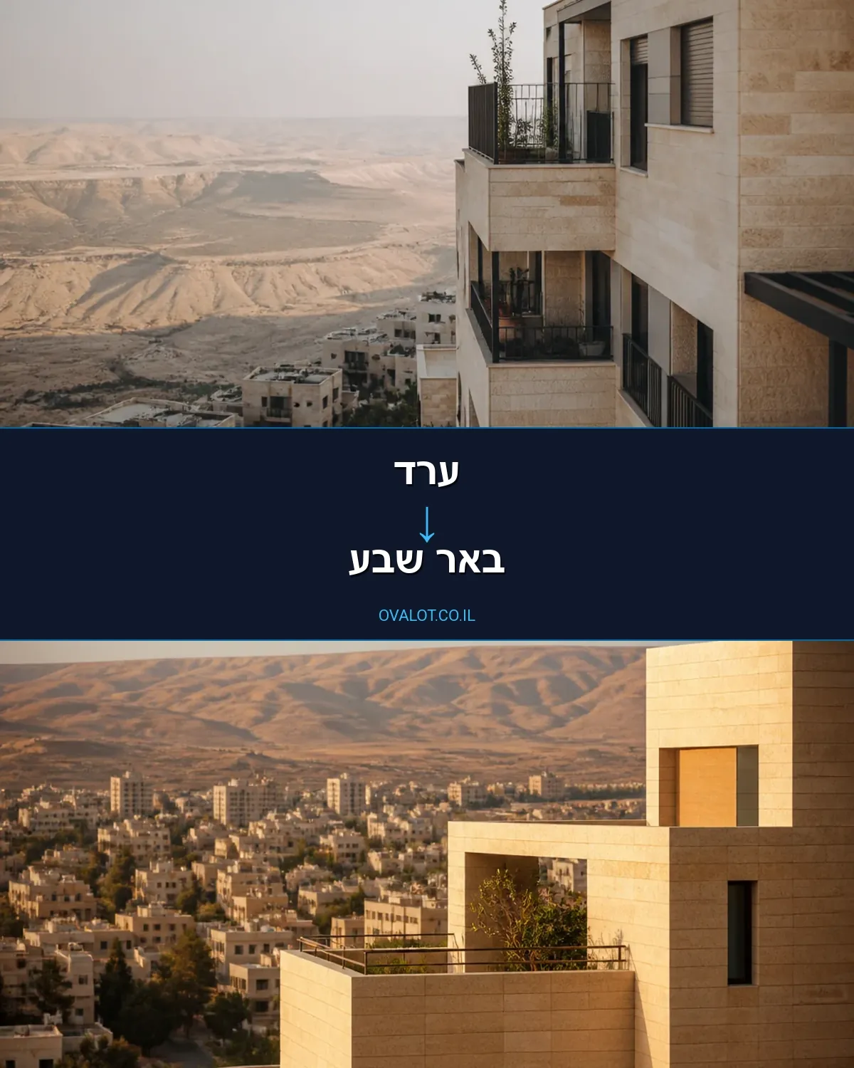 הובלות עם מנוף מערד לבאר שבע