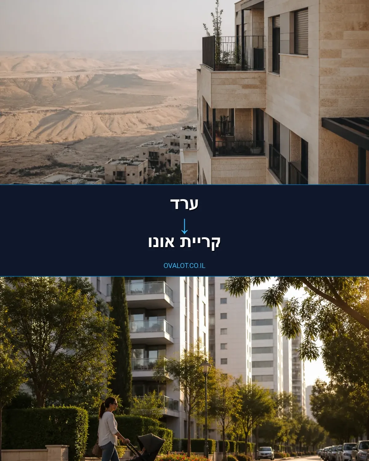 הובלות בתים פרטיים מערד לקריית אונו