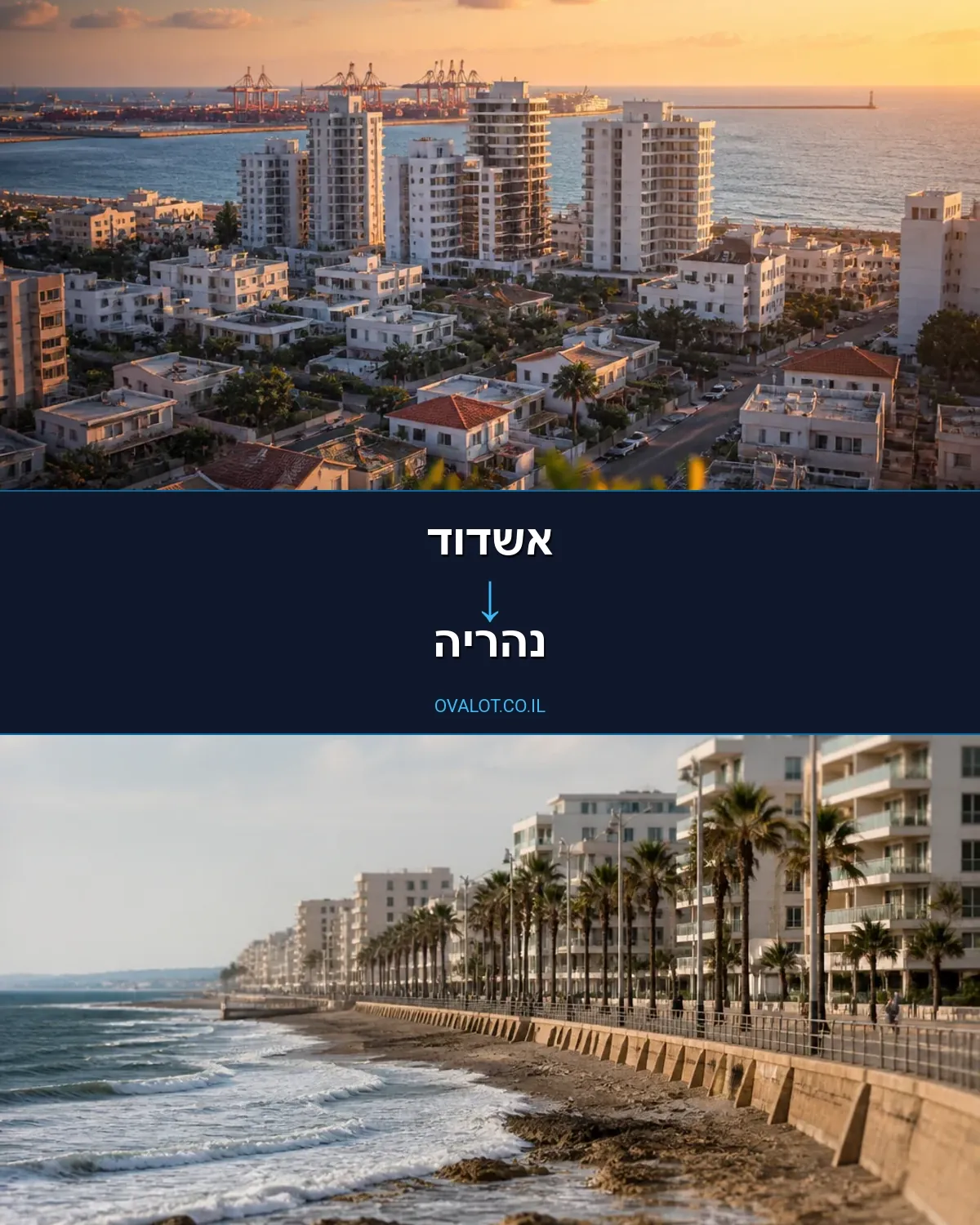 הובלות עם מנוף מאשדוד לנהריה
