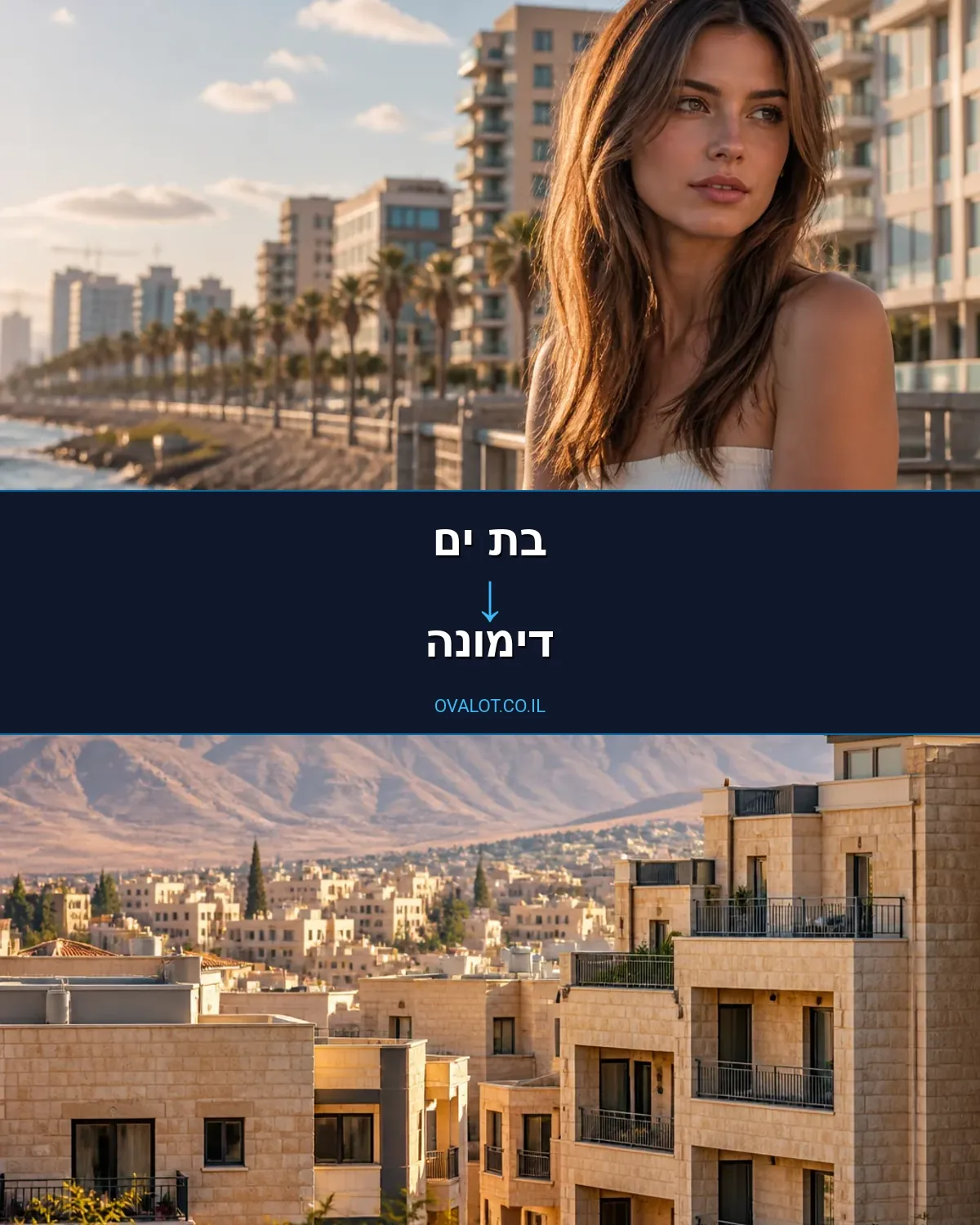 הובלות עם מעלית מבת ים לדימונה