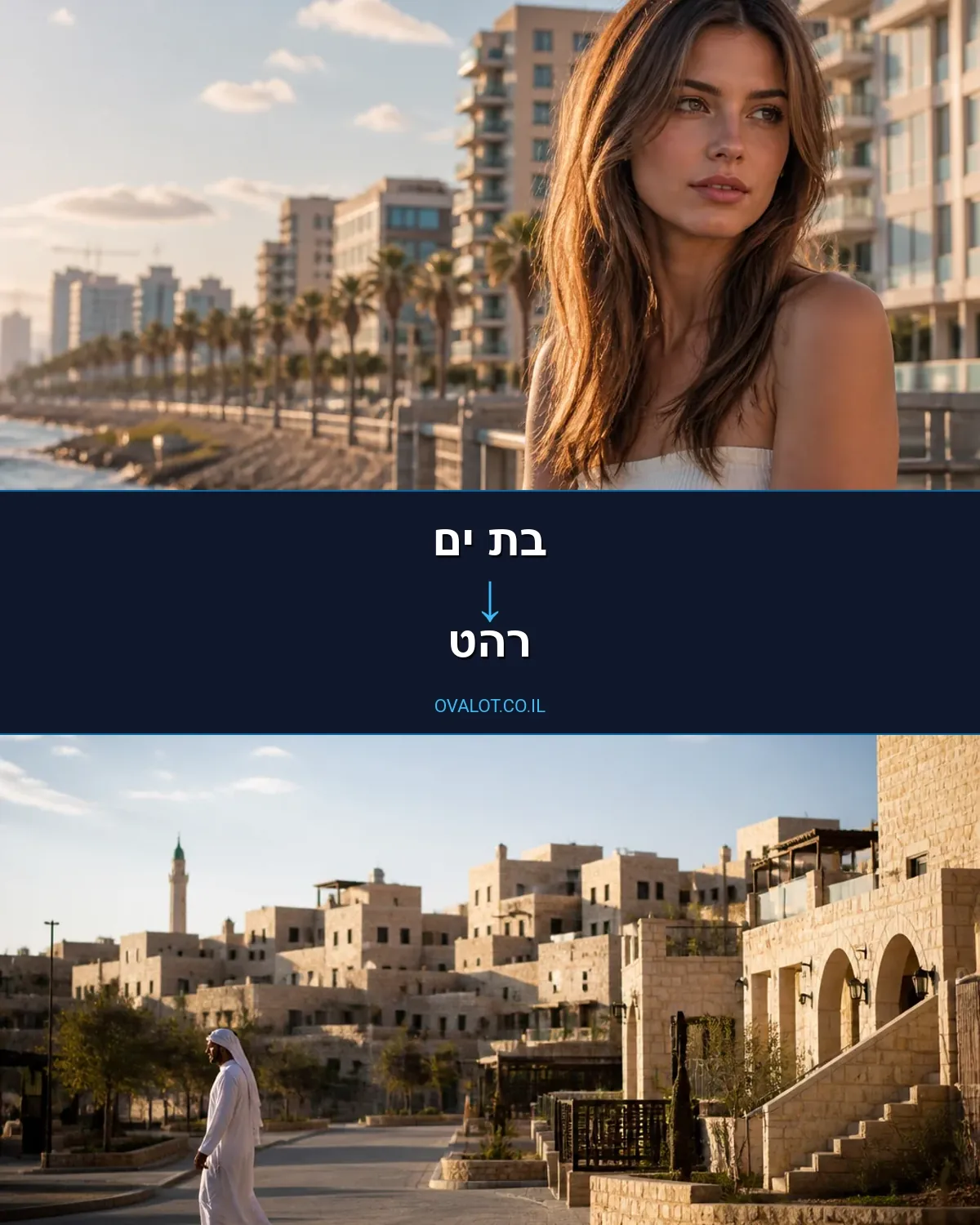 הובלת מטענים חורגים מבת ים לרהט