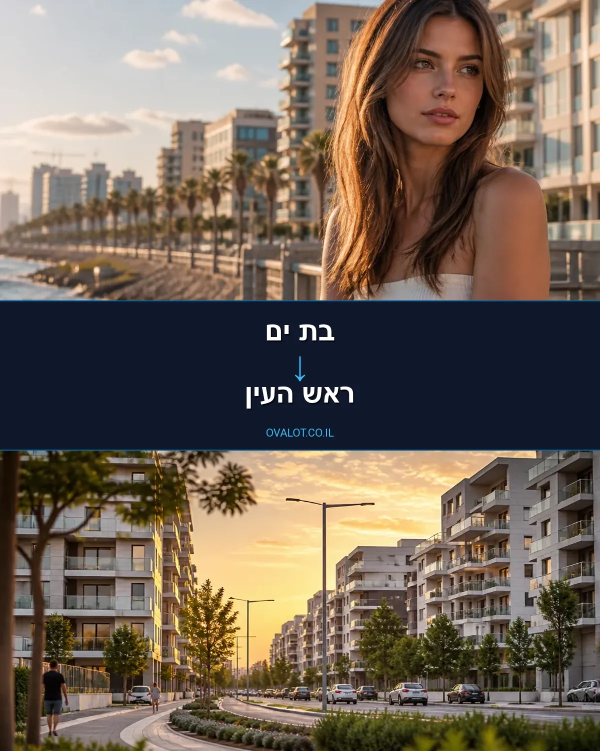 הובלות עם מנוף מבת ים לראש העין