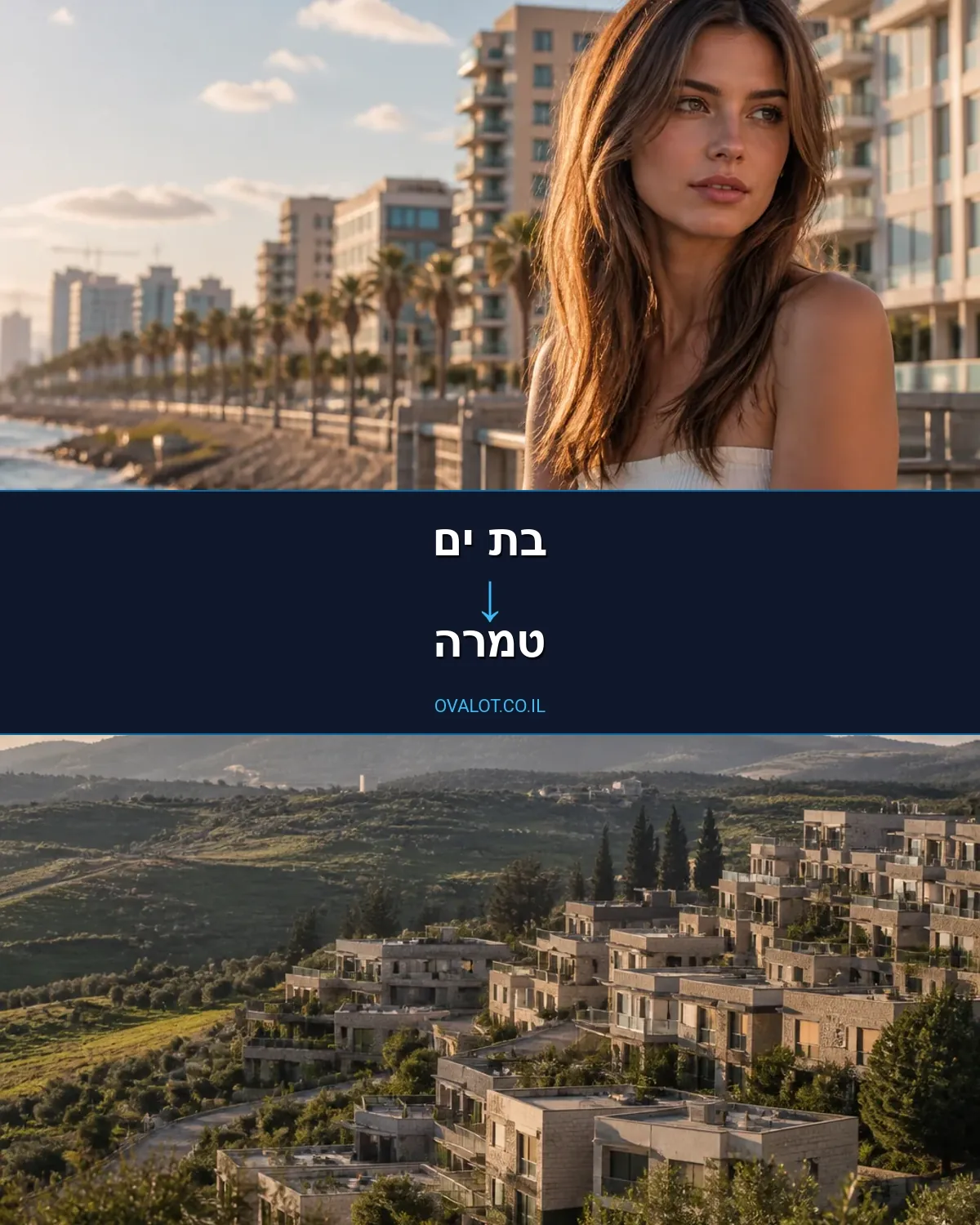 הובלות עם מעלית מבת ים לטמרה