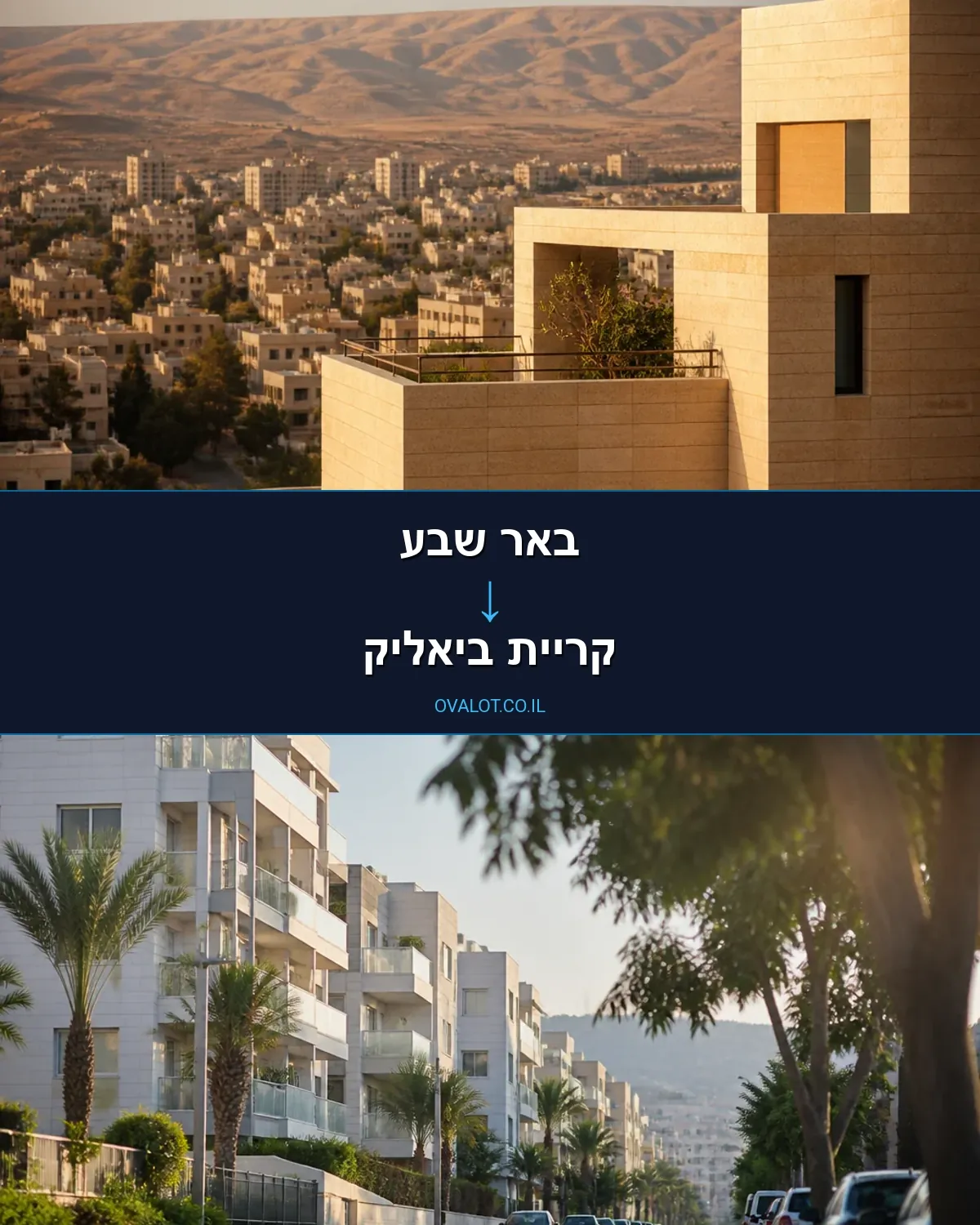 הובלות עם מעלית מבאר שבע לקריית ביאליק