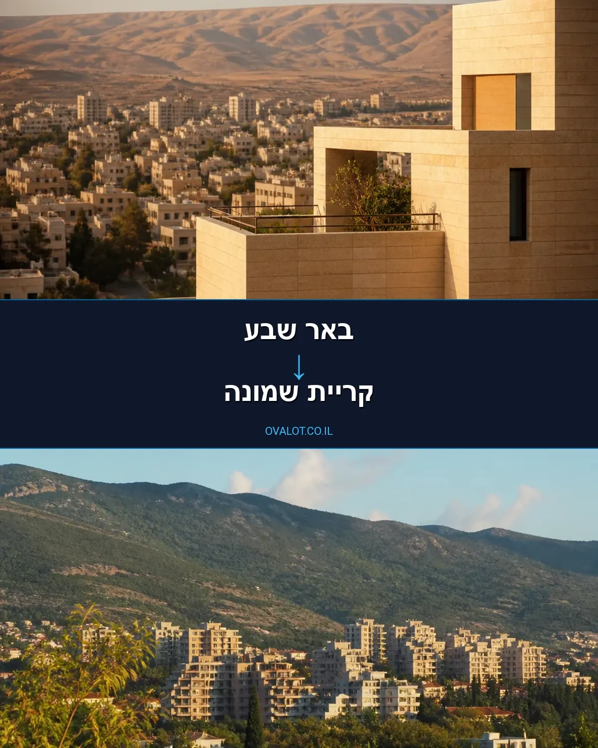 הובלות בתים פרטיים מבאר שבע לקריית שמונה