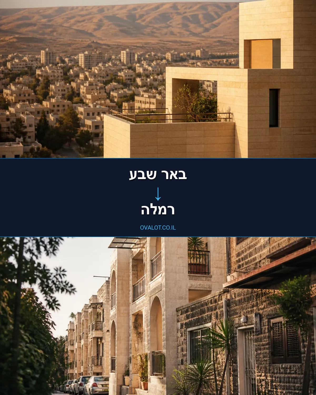 הובלות עם מעלית מבאר שבע לרמלה