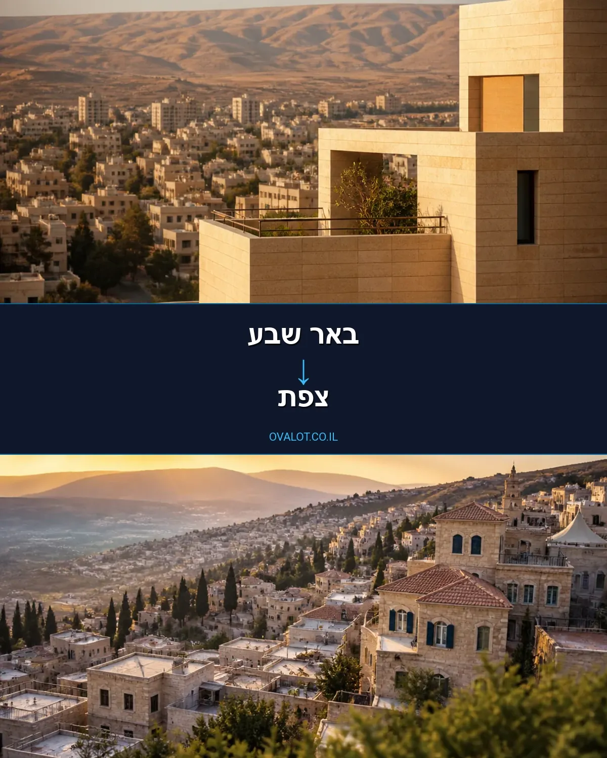 הובלות עם מנוף מבאר שבע לצפת