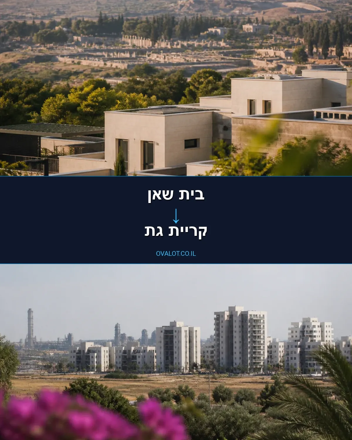 הובלות בתים פרטיים מבית שאן לקריית גת