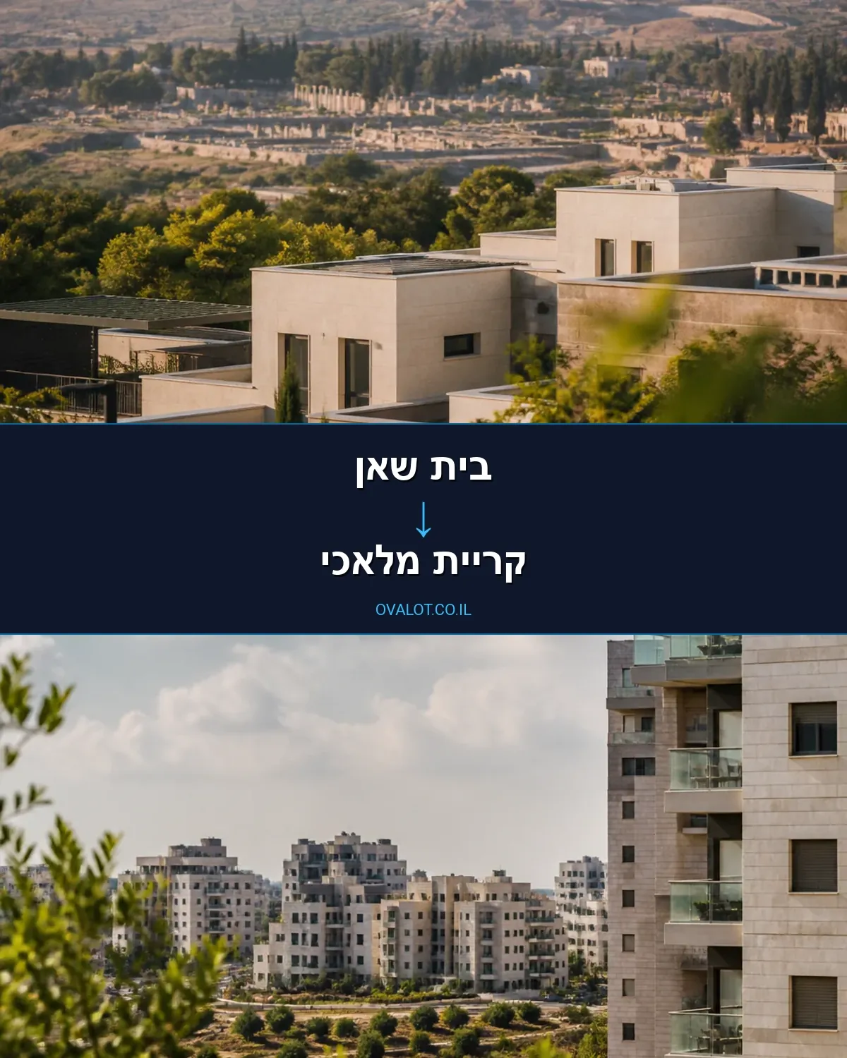 הובלות בתים פרטיים מבית שאן לקריית מלאכי