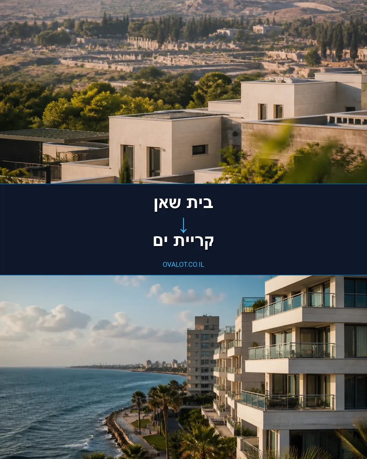הובלות דירה מבית שאן לקריית ים