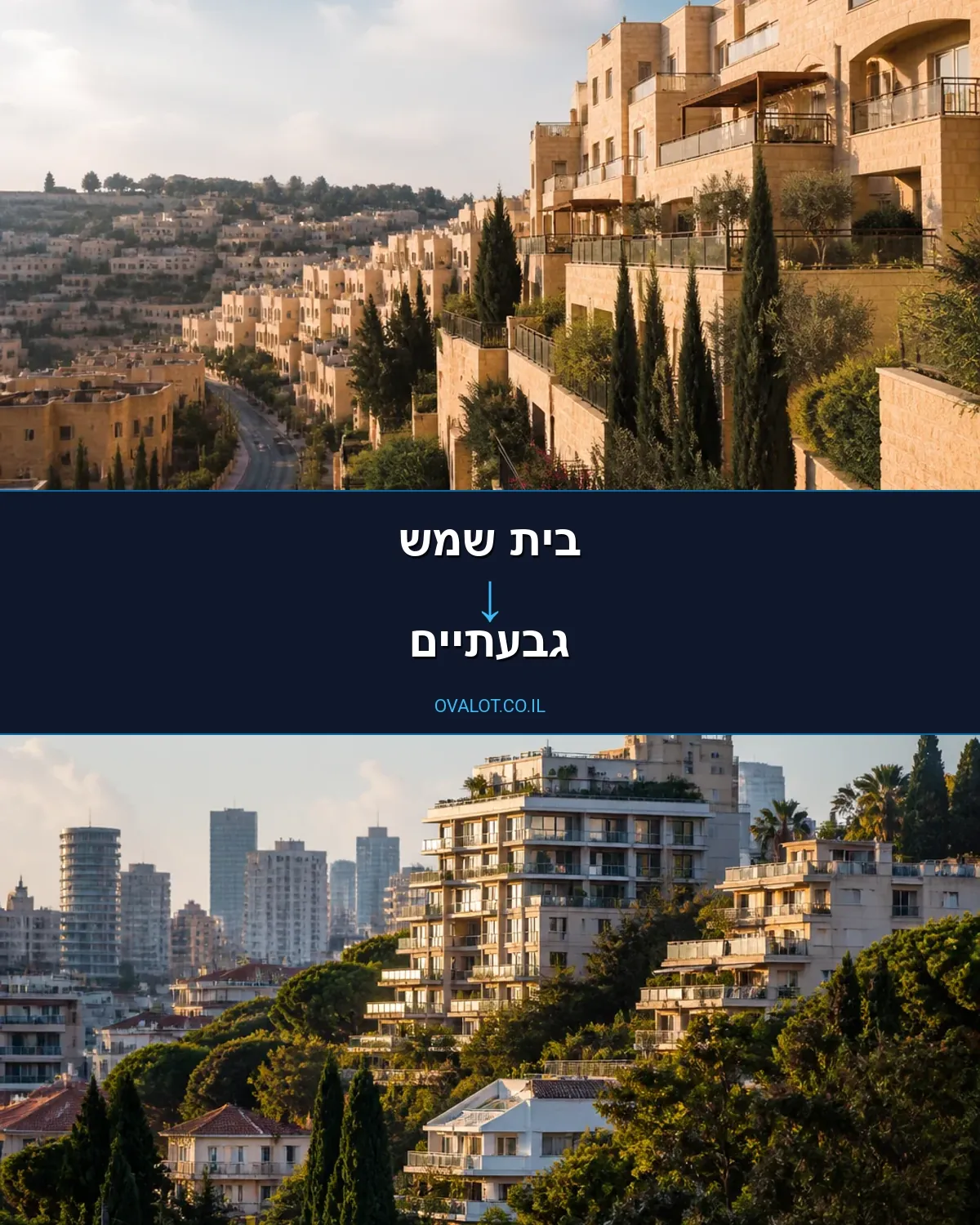 הובלות עם מנוף מבית שמש לגבעתיים