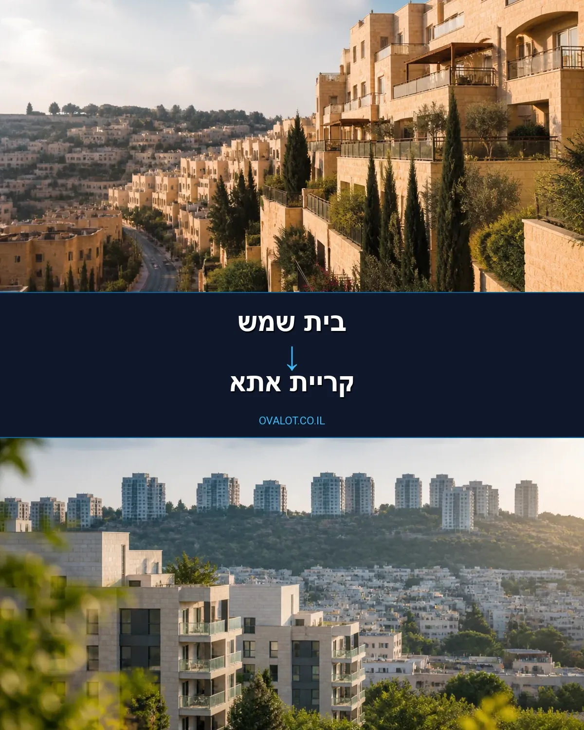 הובלות בתים פרטיים מבית שמש לקריית אתא