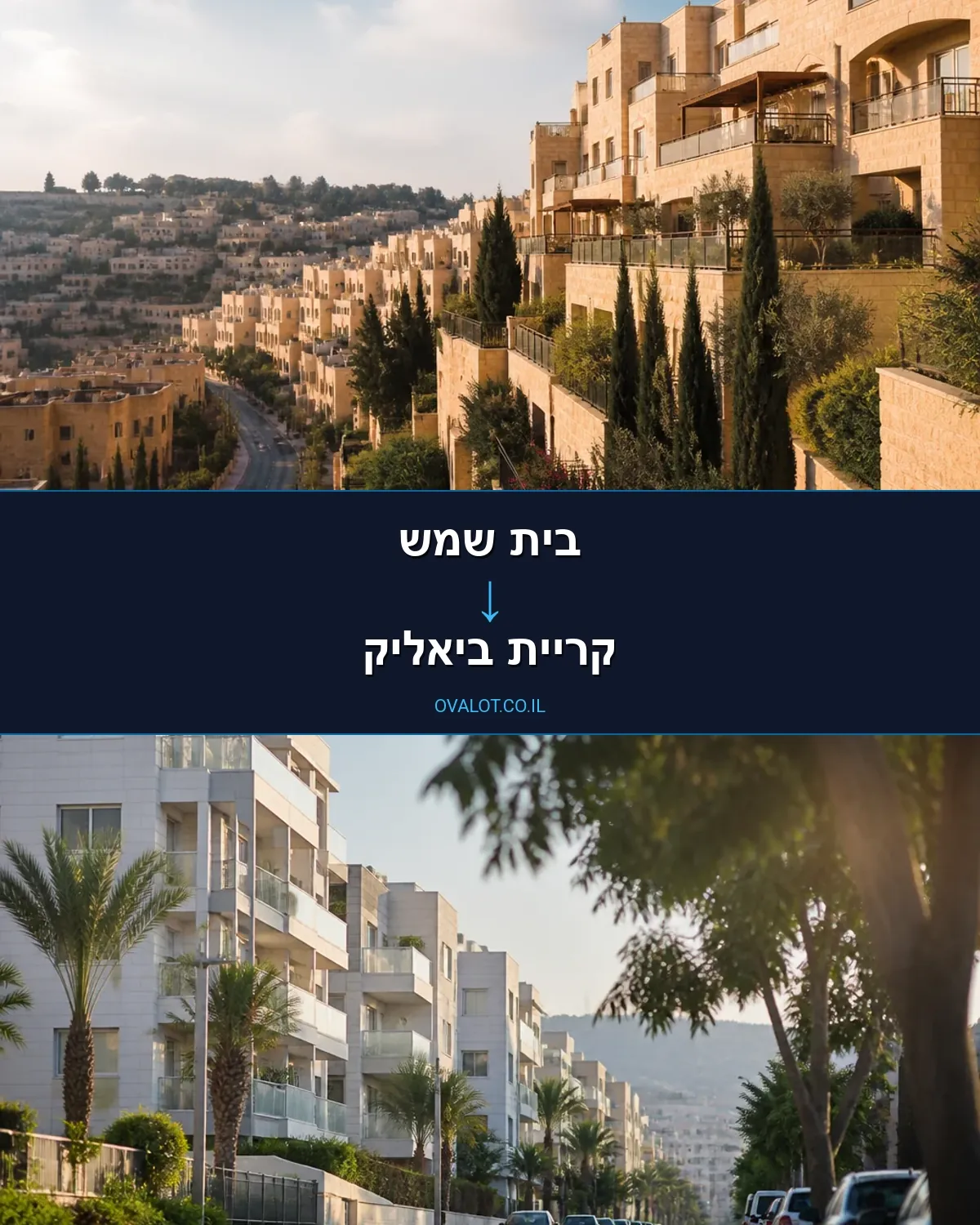 הובלות בתים פרטיים מבית שמש לקריית ביאליק