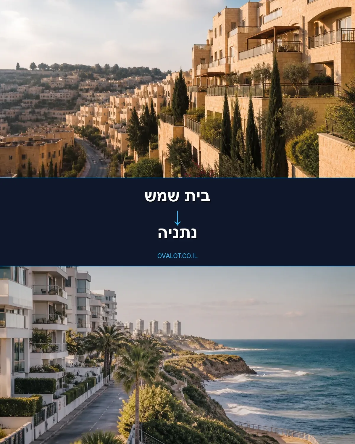 הובלות עם מנוף מבית שמש לנתניה