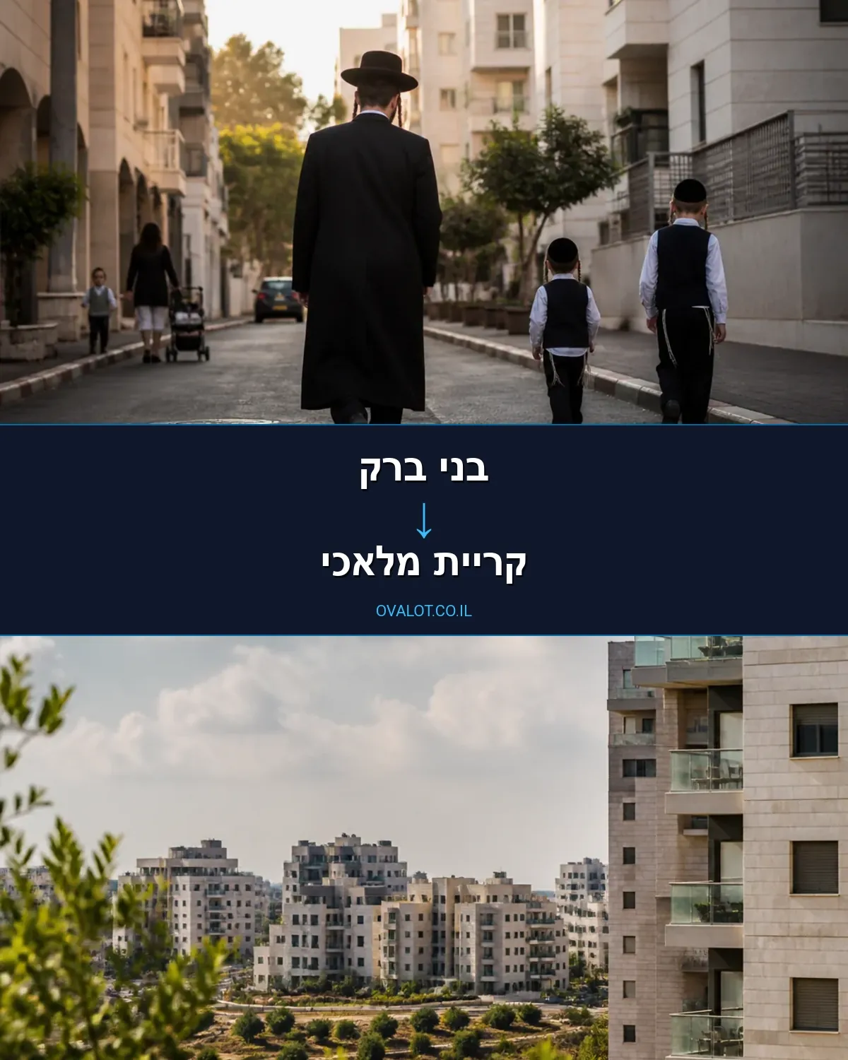 הובלות בתים פרטיים מבני ברק לקריית מלאכי