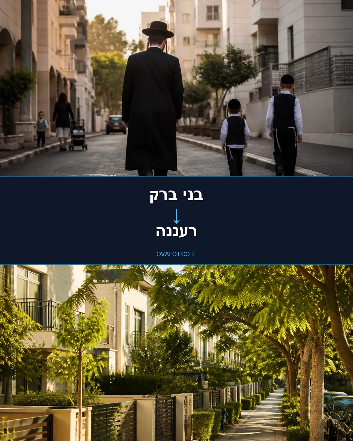 הובלות בתים פרטיים מבני ברק לרעננה