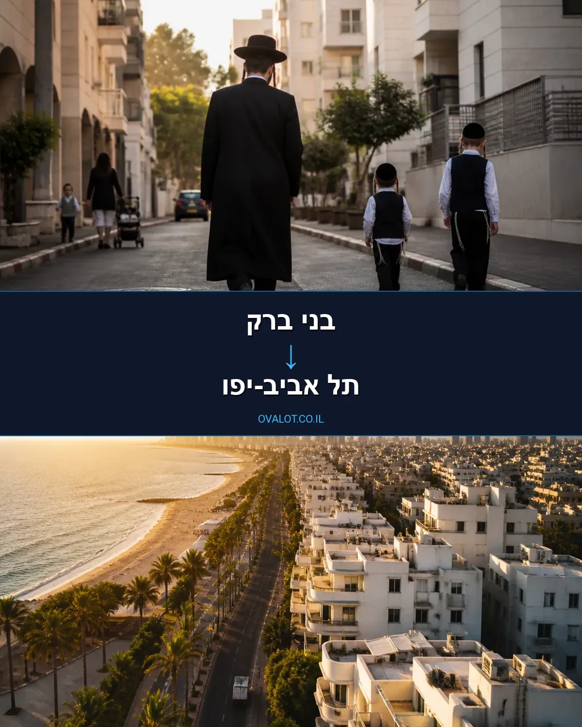 הובלות עם מעלית מבני ברק לתל אביב-יפו