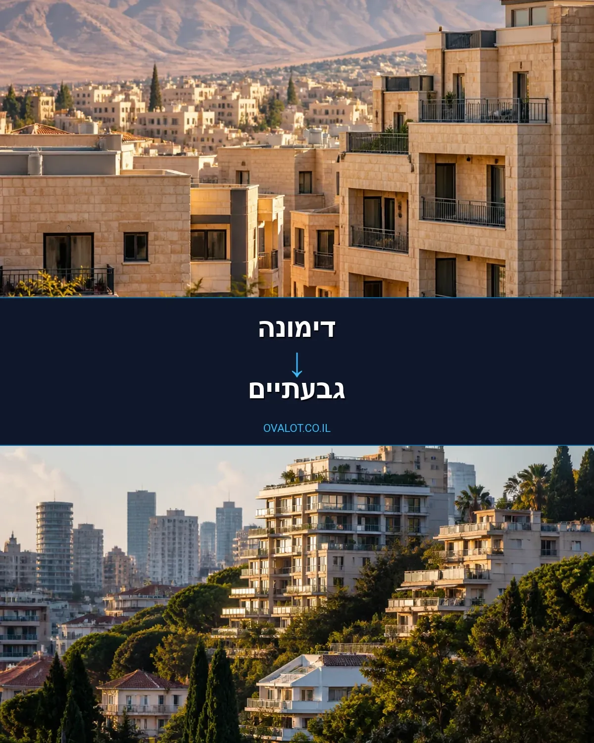 הובלות עם מעלית מדימונה לגבעתיים