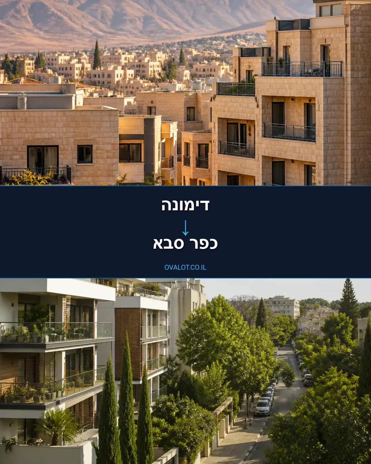 הובלות עם מעלית מדימונה לכפר סבא