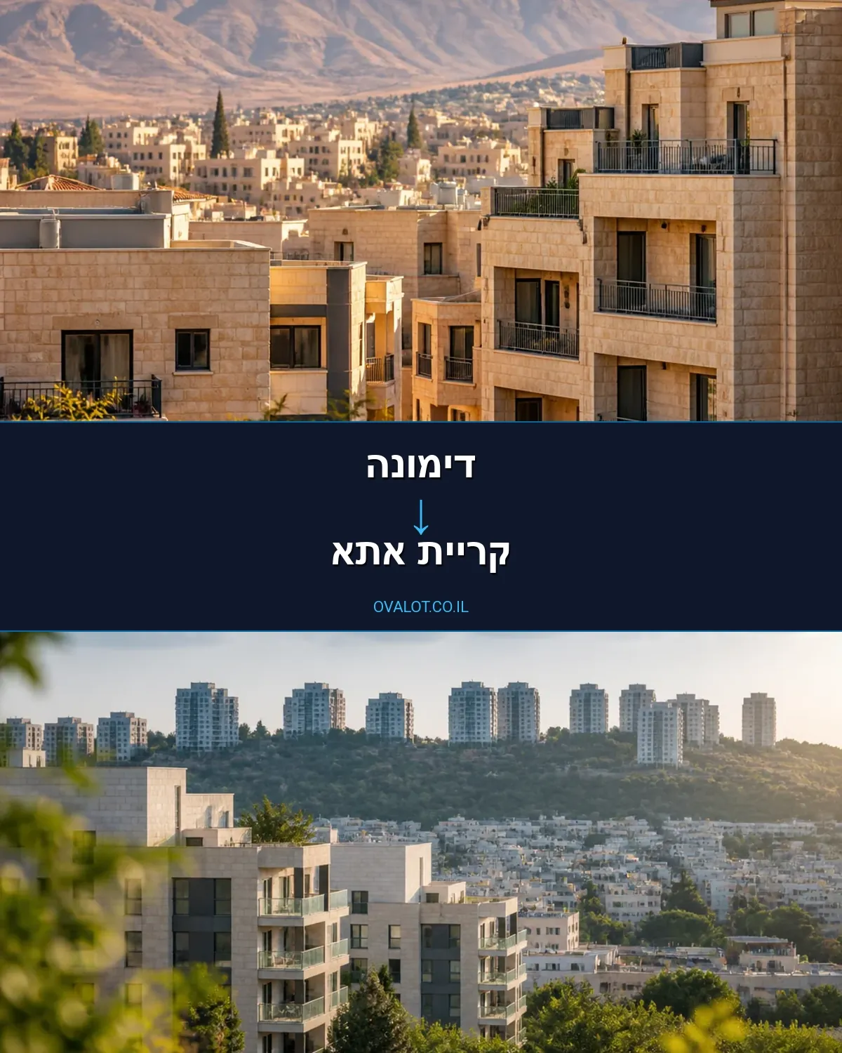הובלות עם מעלית מדימונה לקריית אתא