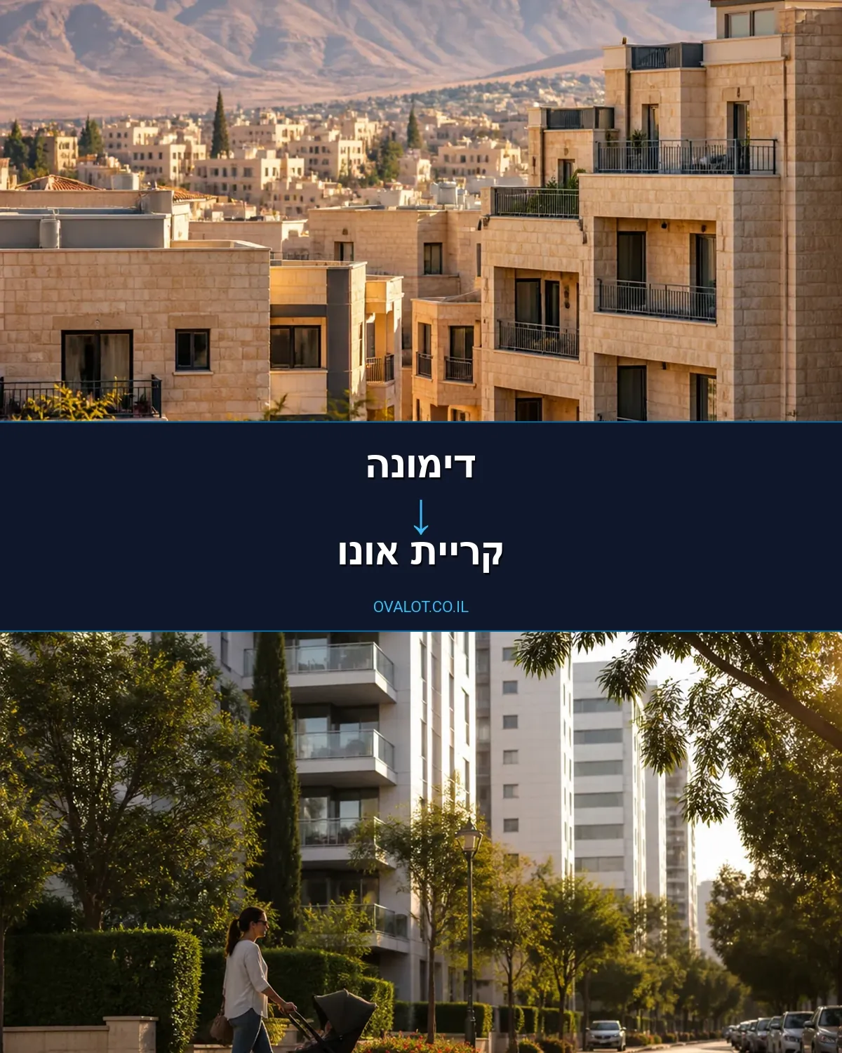 הובלות עם מנוף מדימונה לקריית אונו