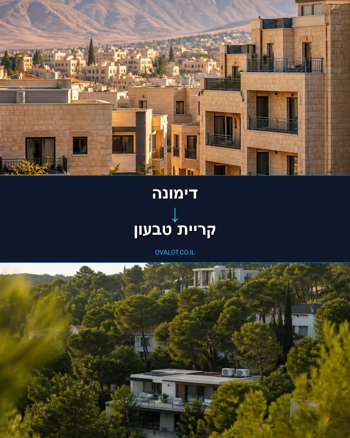 הובלות דירה מדימונה לקריית טבעון