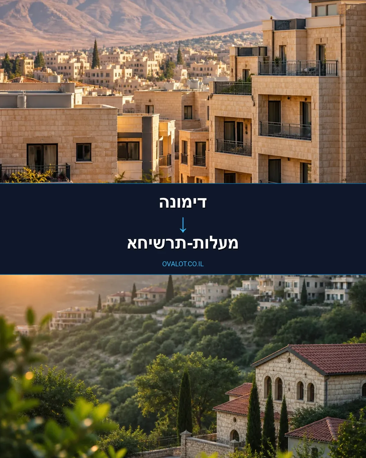 הובלות דירה מדימונה למעלות-תרשיחא