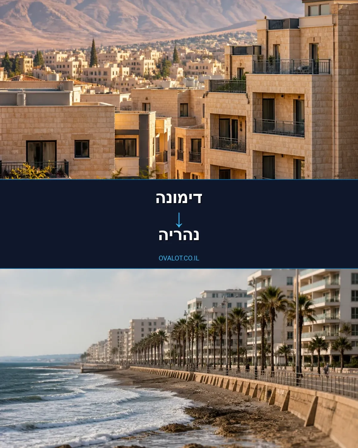 הובלות עם מעלית מדימונה לנהריה