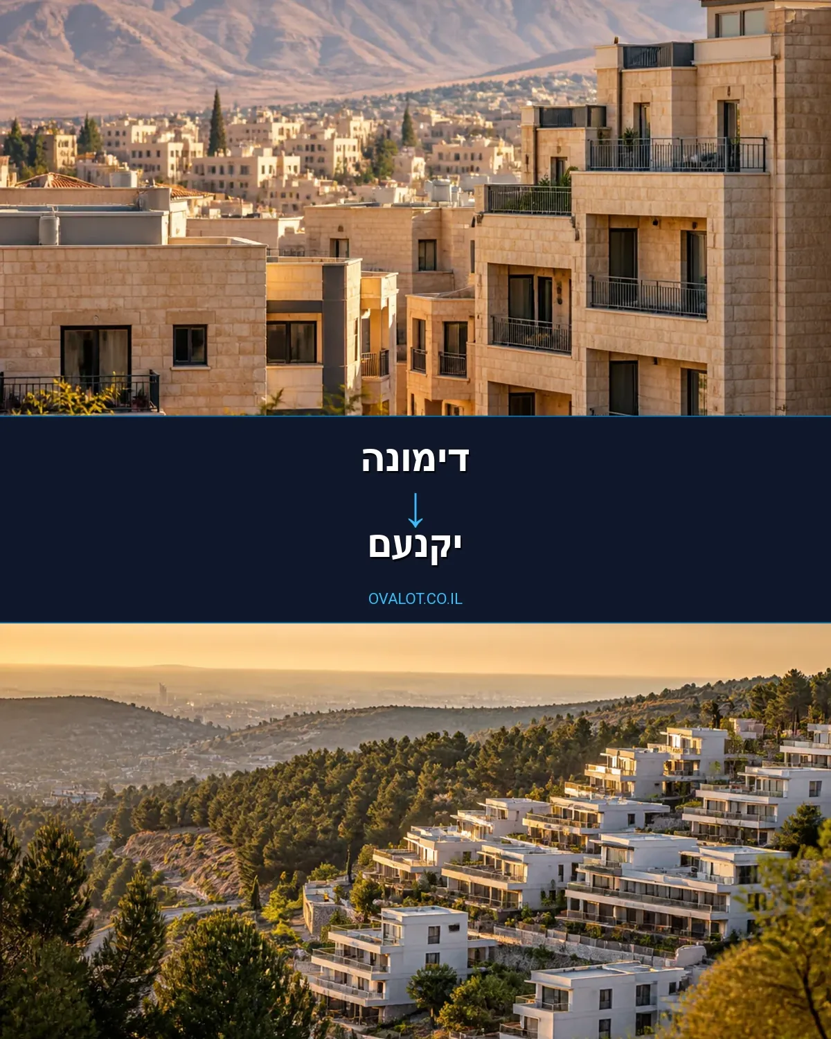 הובלות דירה מדימונה ליקנעם
