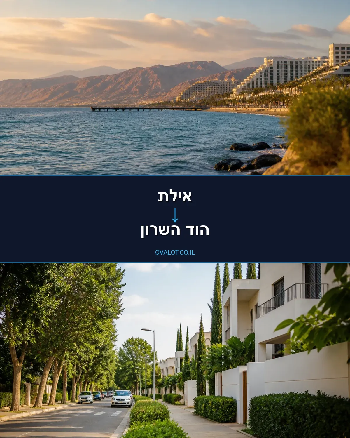 הובלות דירה מאילת להוד השרון