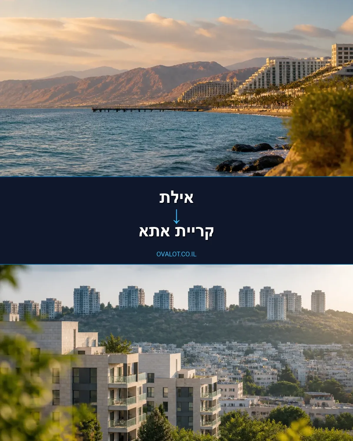 הובלות בתים פרטיים מאילת לקריית אתא