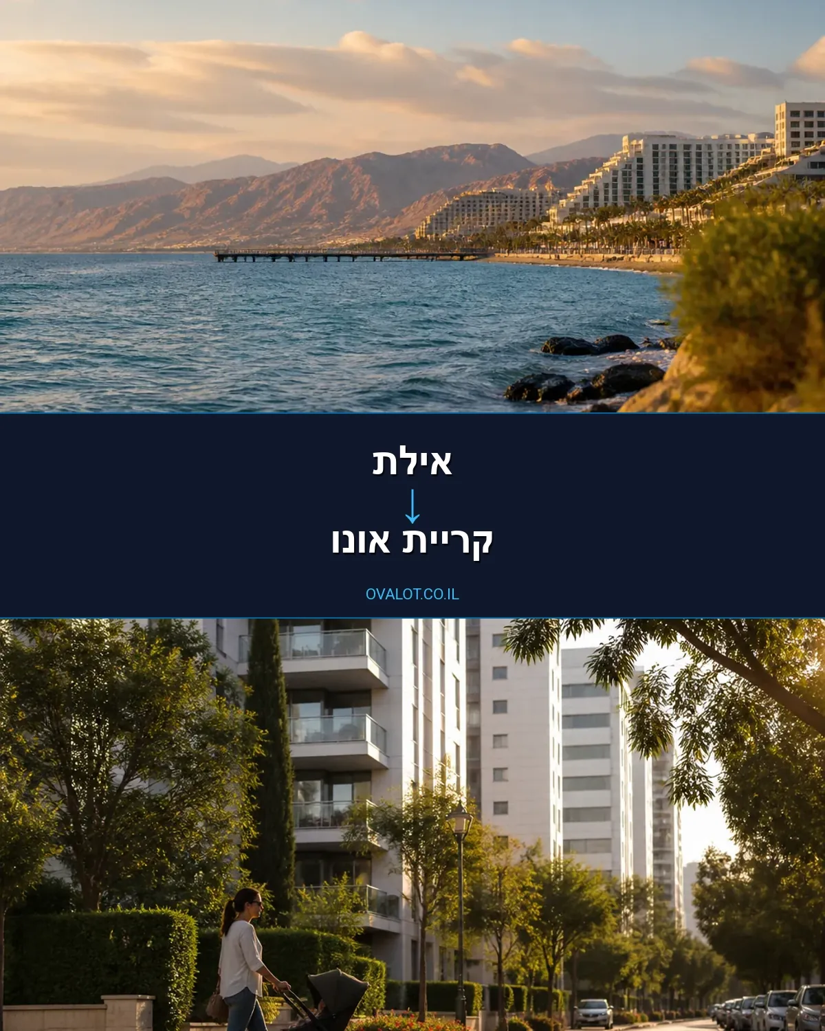הובלות בתים פרטיים מאילת לקריית אונו