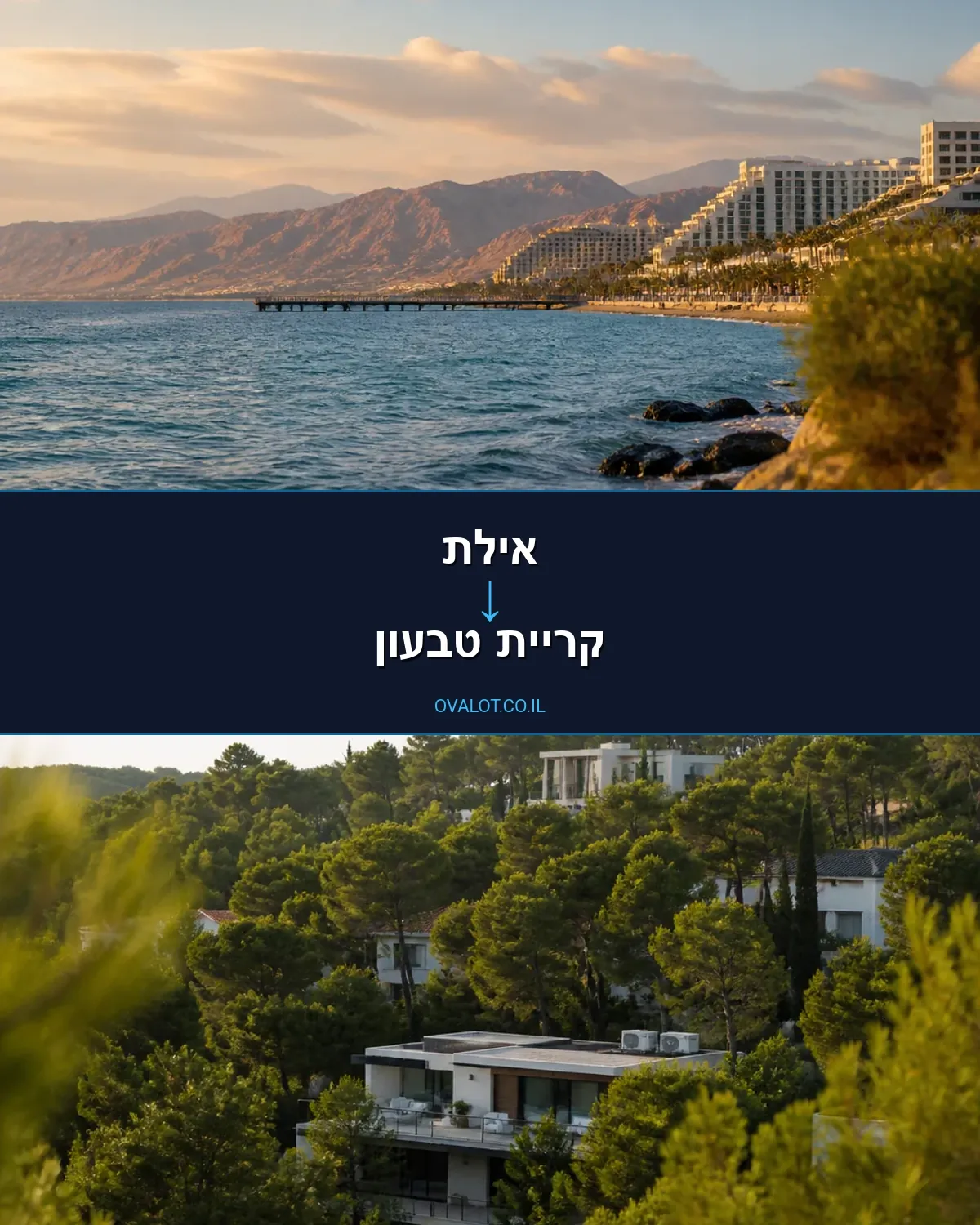 הובלות דירה מאילת לקריית טבעון