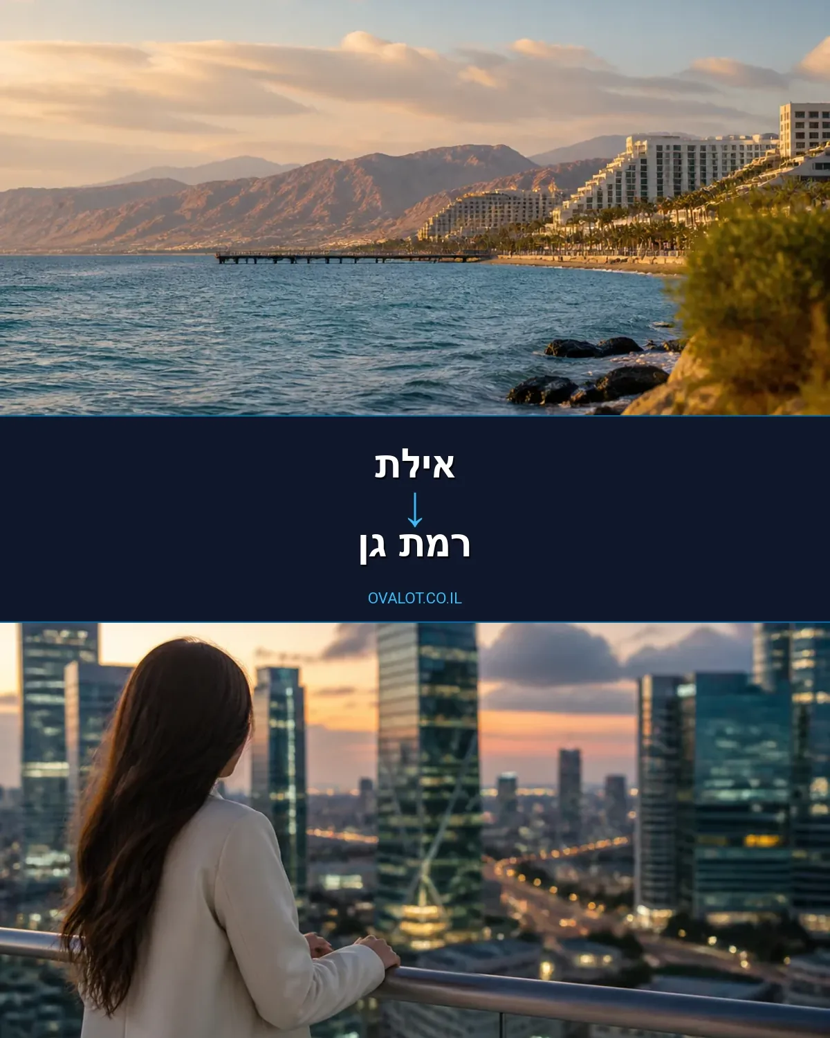 הובלת מטענים כבדים מאילת לרמת גן
