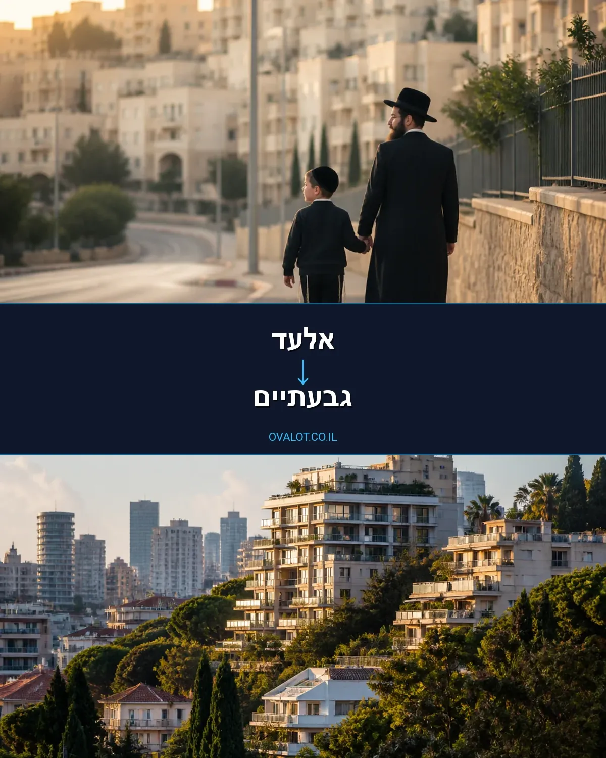 הובלות בתים פרטיים מאלעד לגבעתיים