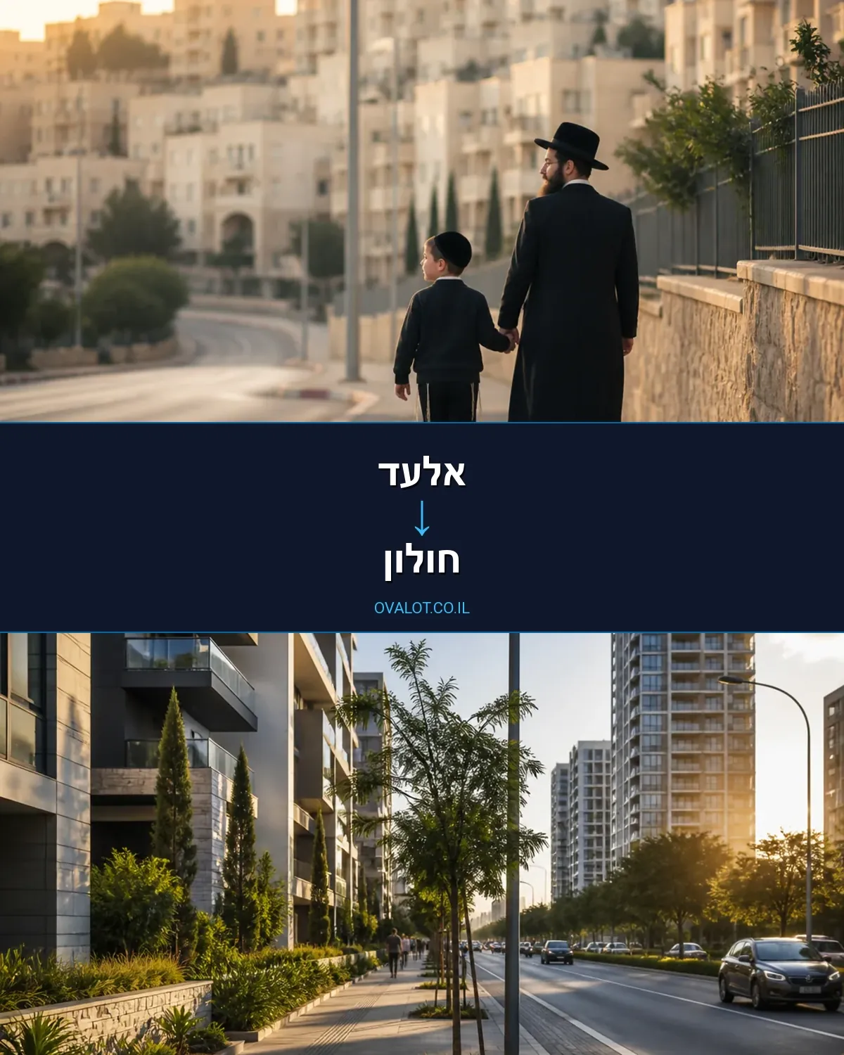 הובלות דירה מאלעד לחולון