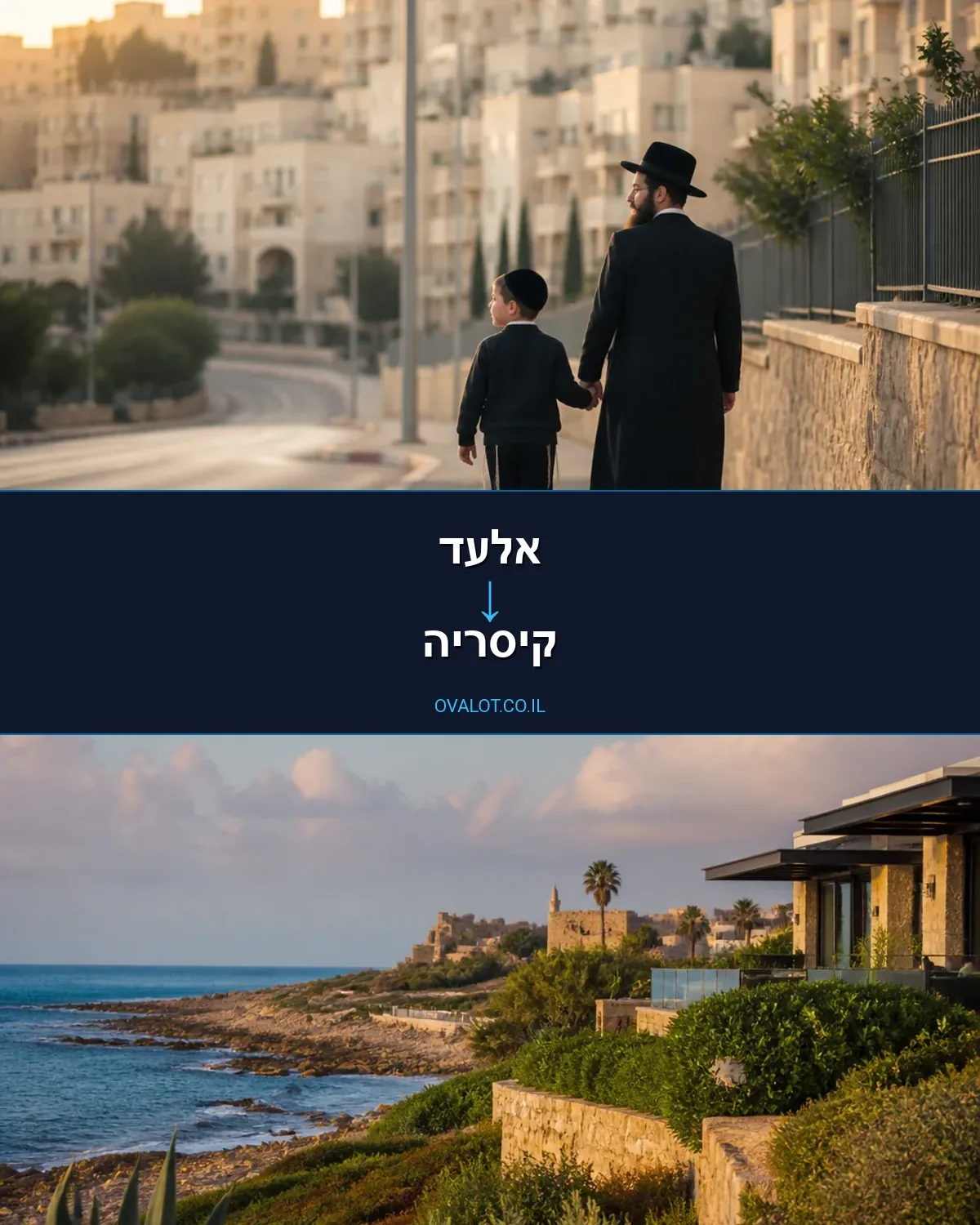 הובלות עם מעלית מאלעד לקיסריה