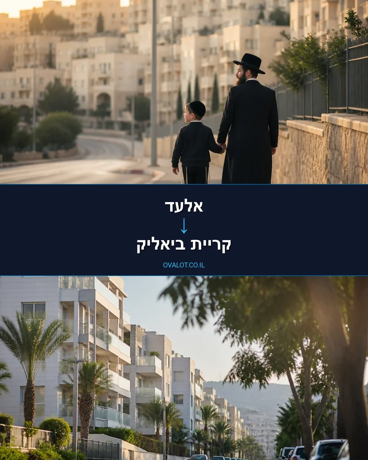 הובלות בתים פרטיים מאלעד לקריית ביאליק