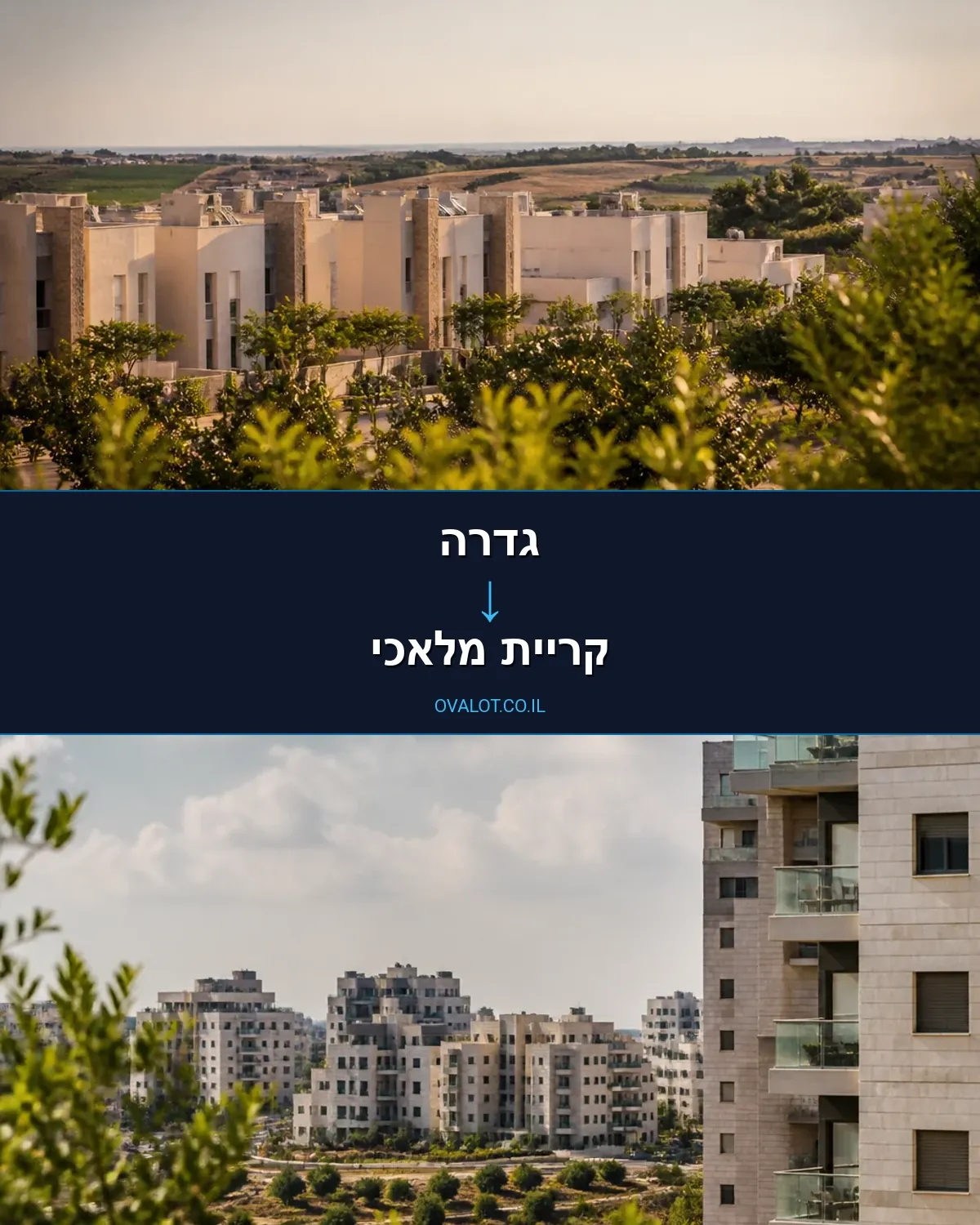 הובלות בתים פרטיים מגדרה לקריית מלאכי