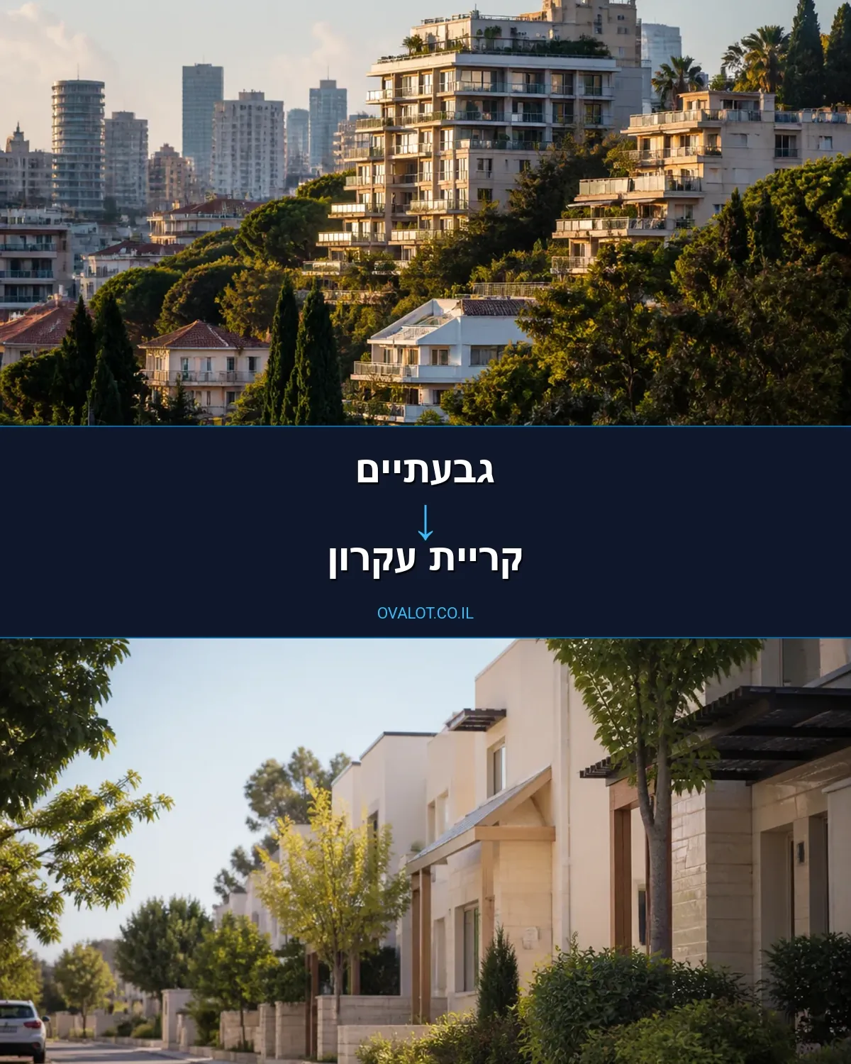 הובלות בתים פרטיים מגבעתיים לקריית עקרון