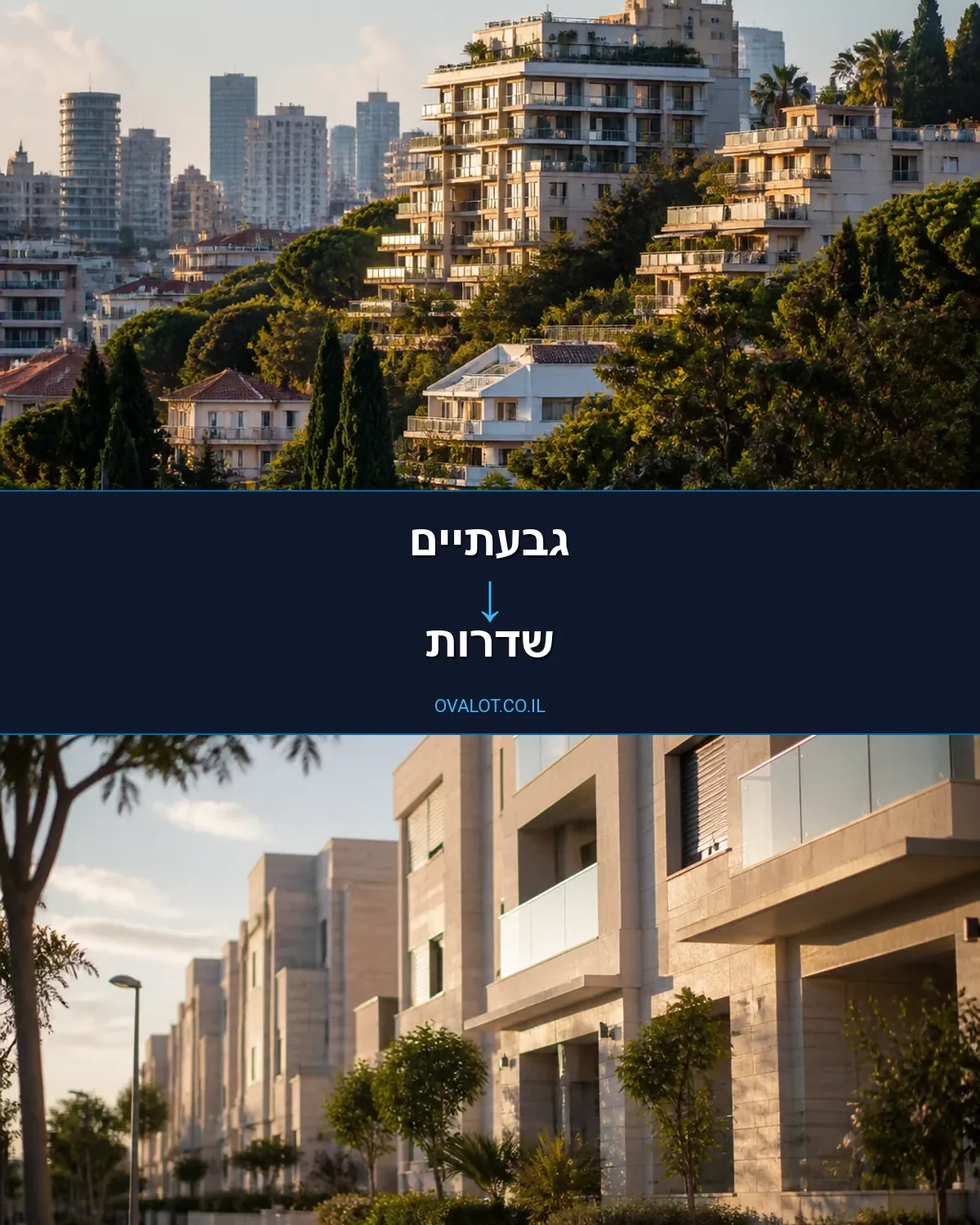 הובלות עם מעלית מגבעתיים לשדרות