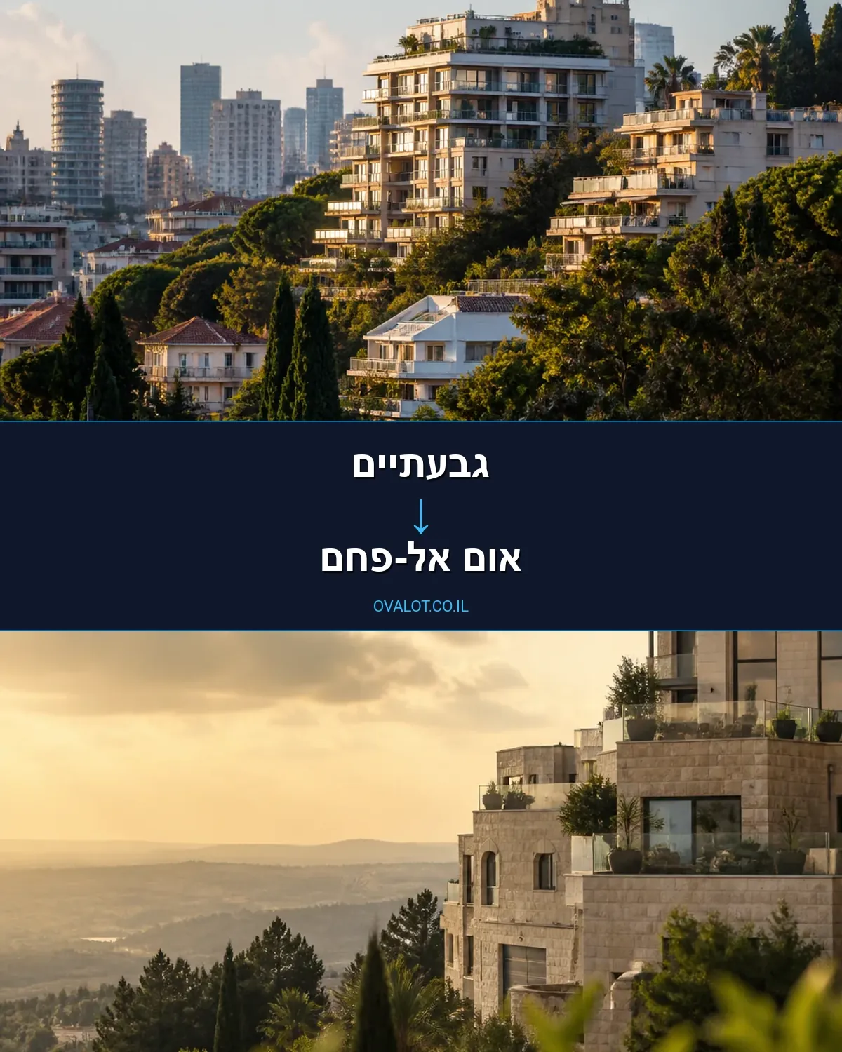 הובלות דירה מגבעתיים לאום אל-פחם