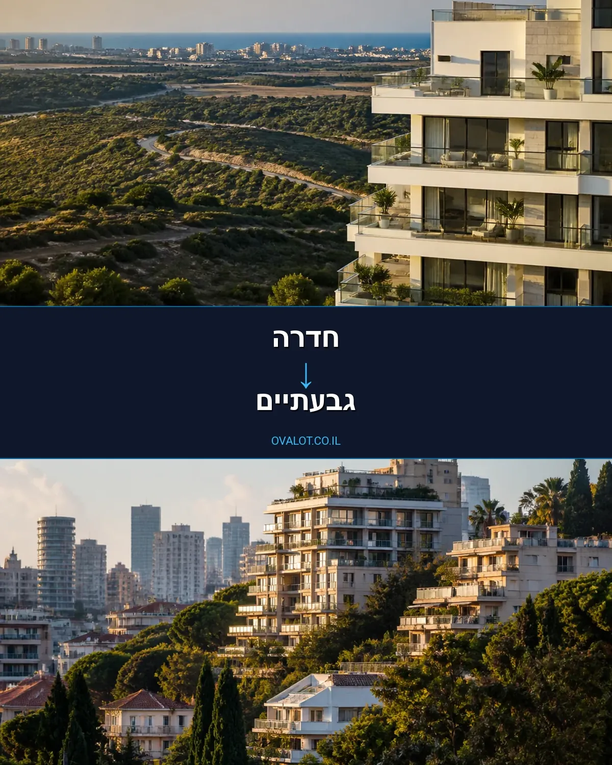 הובלות עם מעלית מחדרה לגבעתיים
